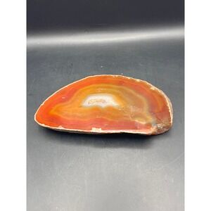 Polished Natural Agate Slice 7" x 4" Specimen Mineral Stone Healing Crystal